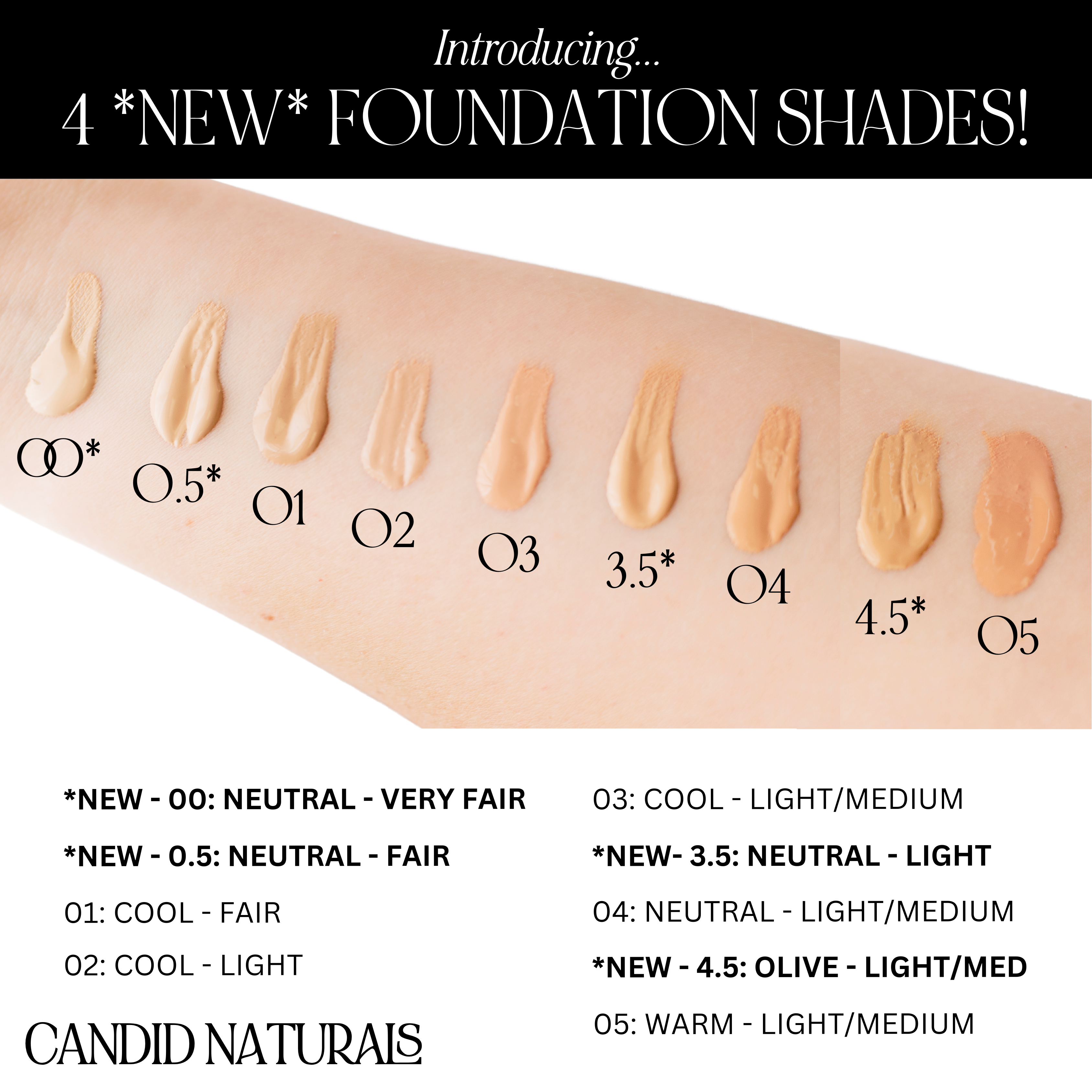 *Natural Liquid Foundation | Nourish + Perfect