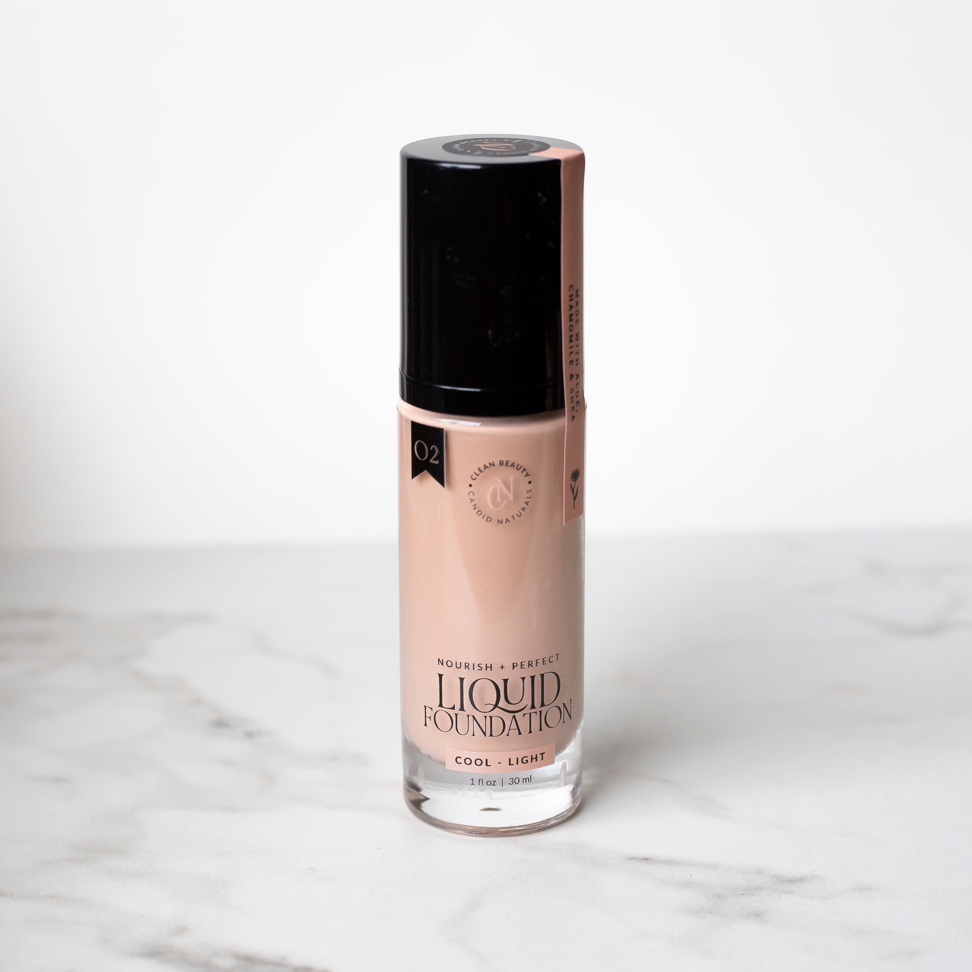 *Natural Liquid Foundation | Nourish + Perfect