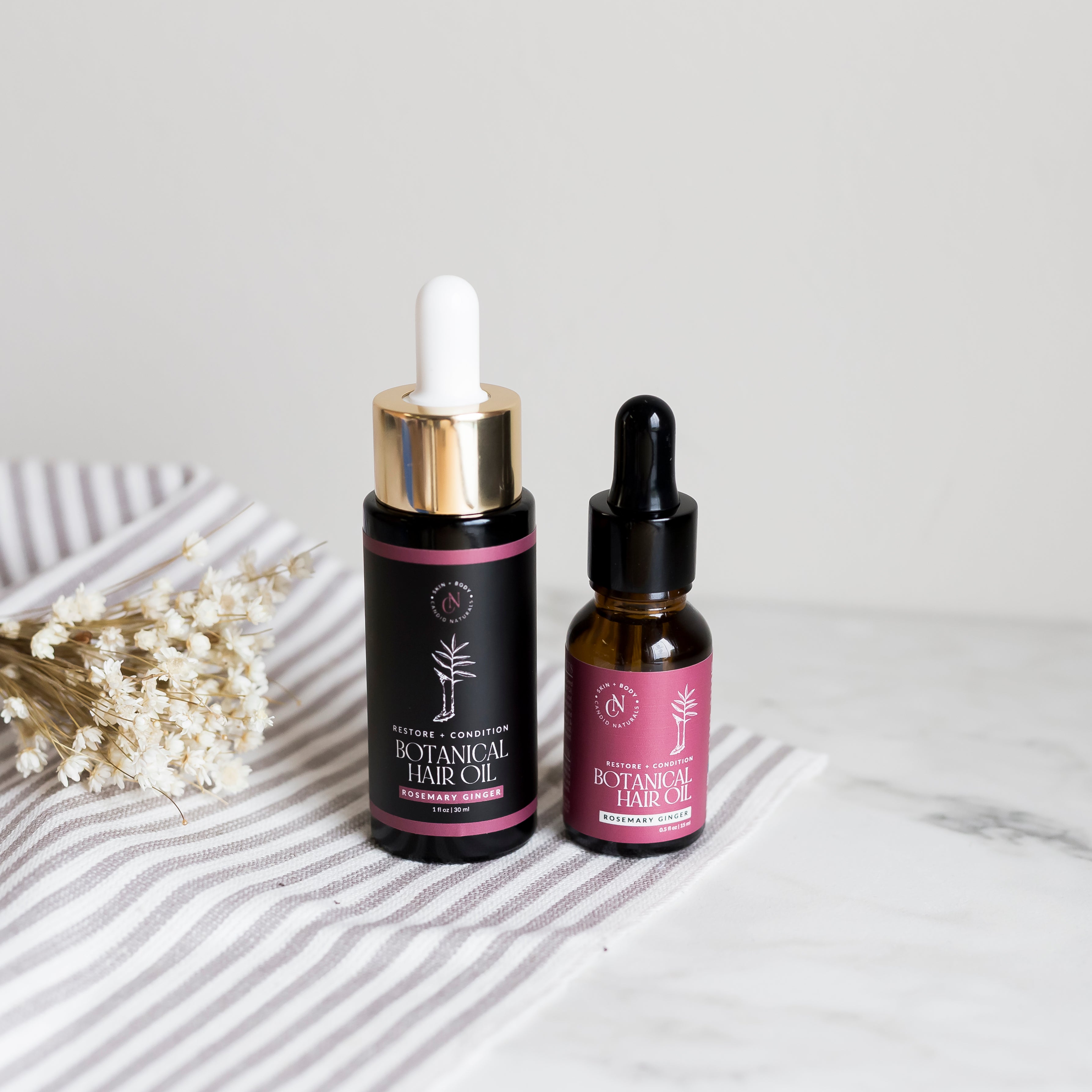Botanical Hair Oil | Restore + Condition