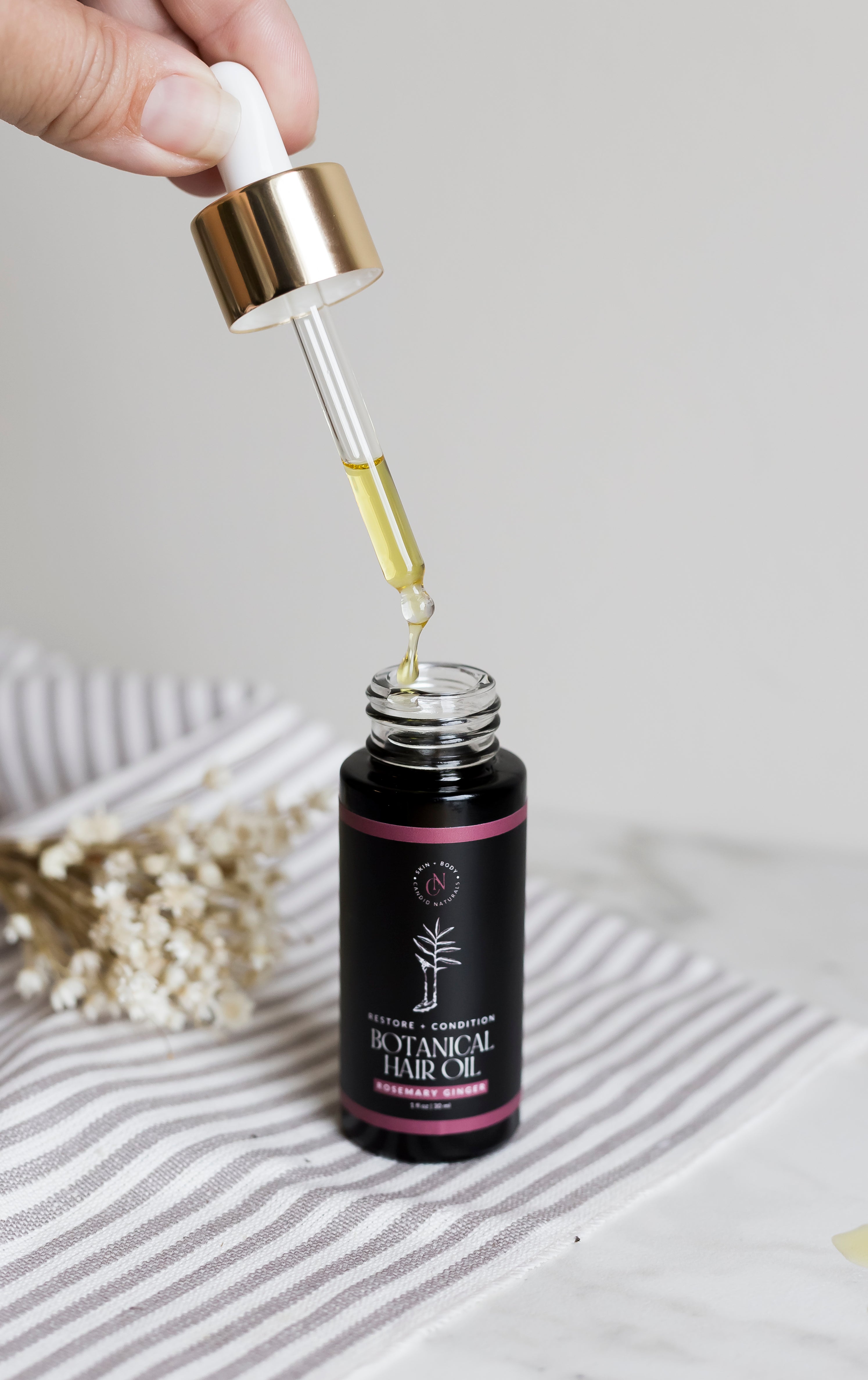 Botanical Hair Oil | Restore + Condition