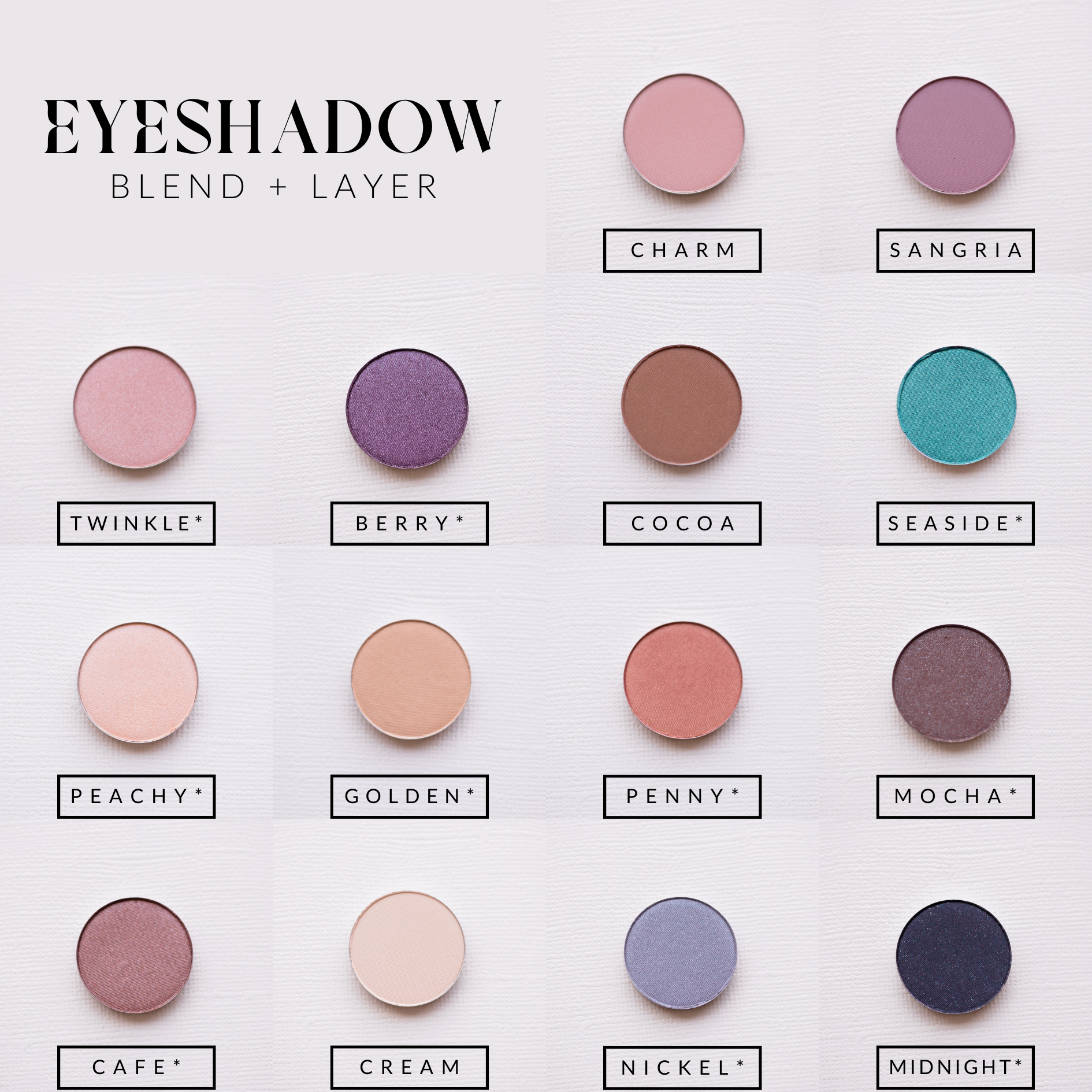 Pressed Eyeshadow | Blend + Layer • ECO-Refill**