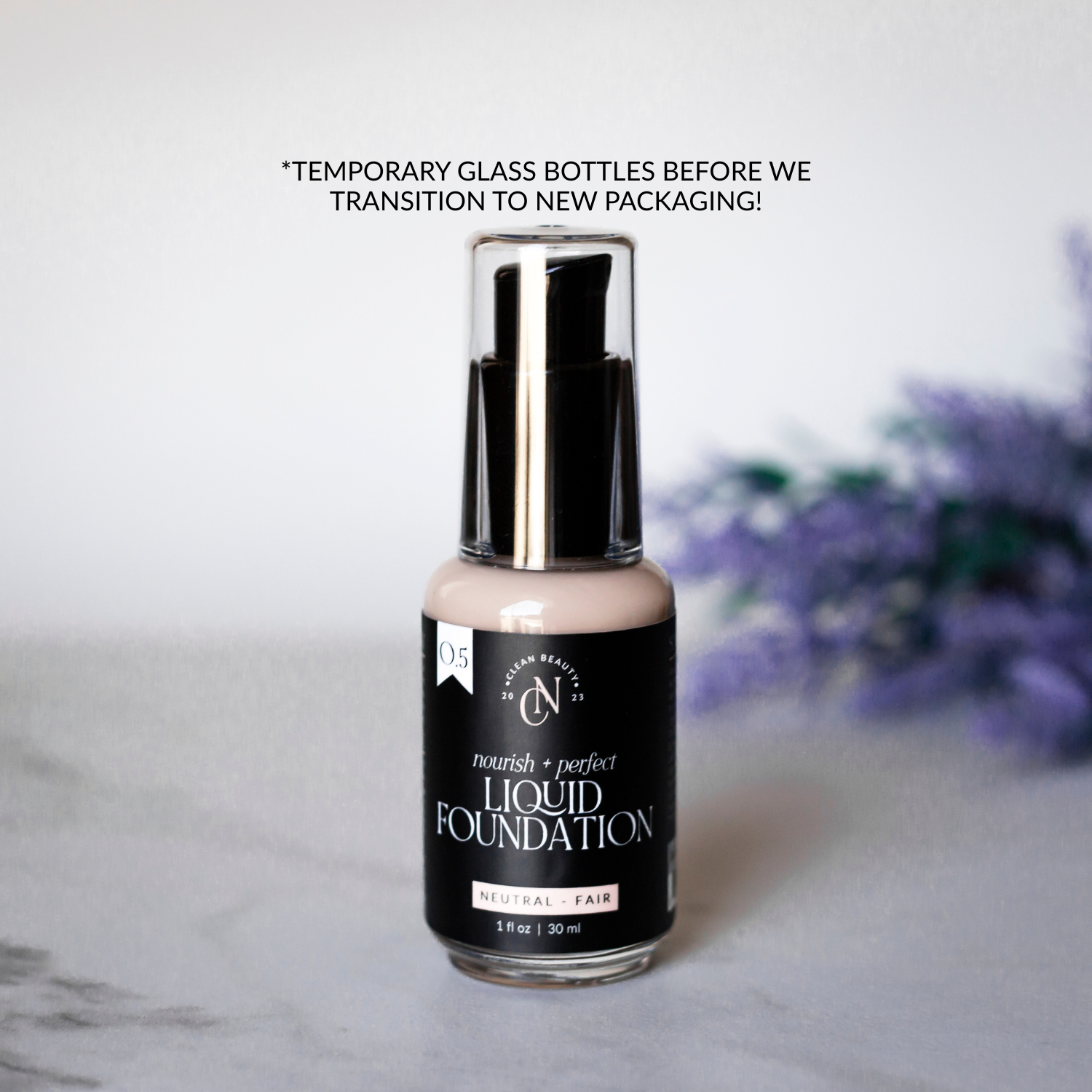 *Natural Liquid Foundation | Nourish + Perfect
