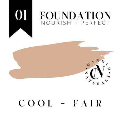 *Natural Liquid Foundation | Nourish + Perfect