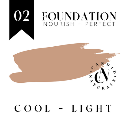 *Natural Liquid Foundation | Nourish + Perfect