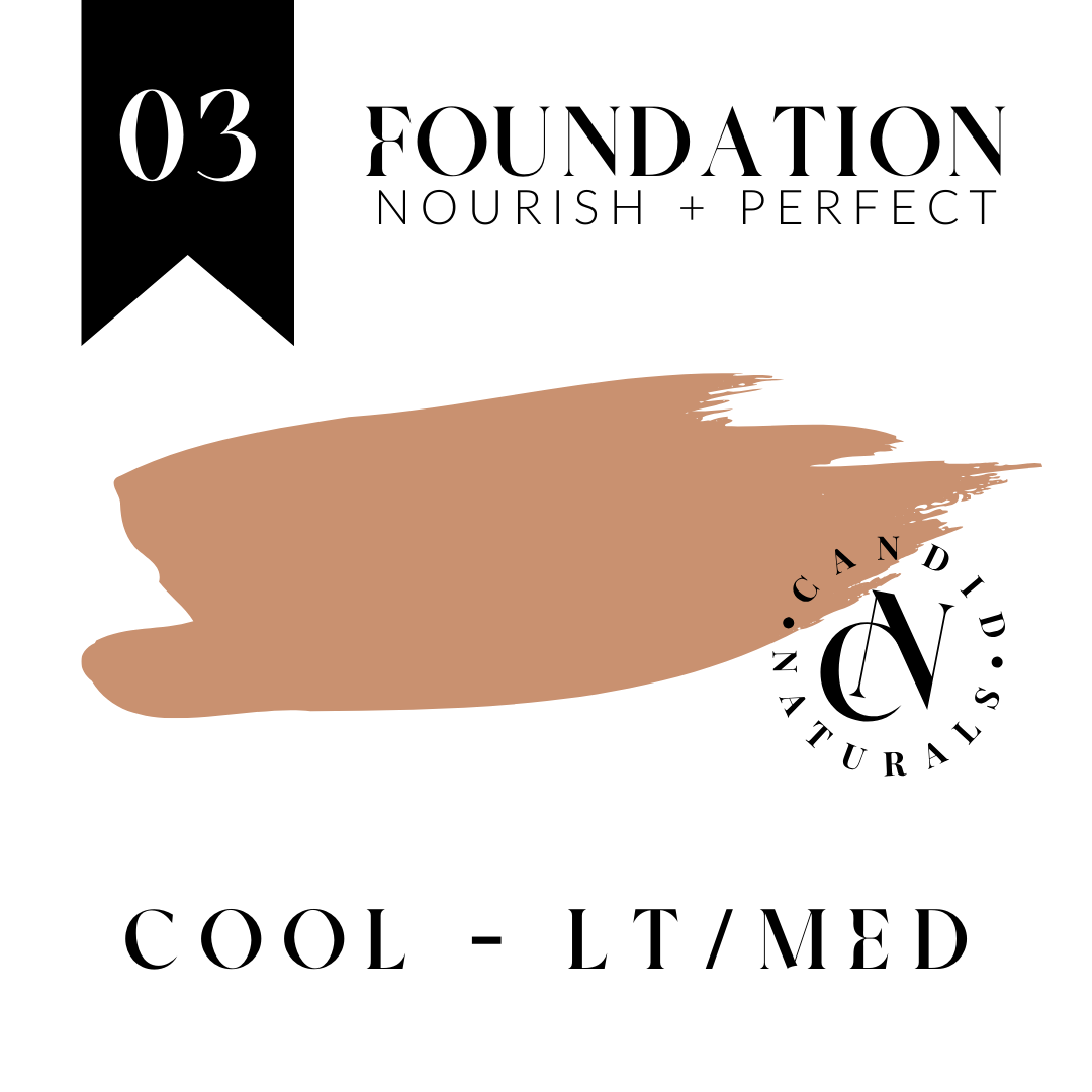 *Natural Liquid Foundation | Nourish + Perfect