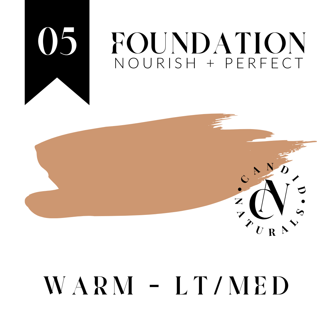 *Natural Liquid Foundation | Nourish + Perfect