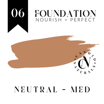 *Natural Liquid Foundation | Nourish + Perfect