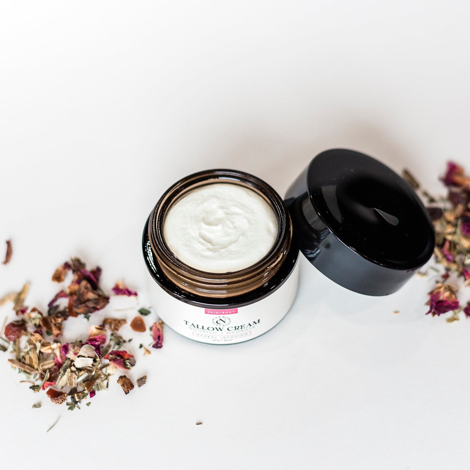 Herbal-Infused Tallow Cream | Nourish + Hydrate