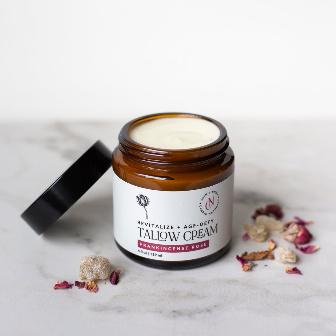 Herbal Infusion Tallow Cream | Nourish + Hydrate