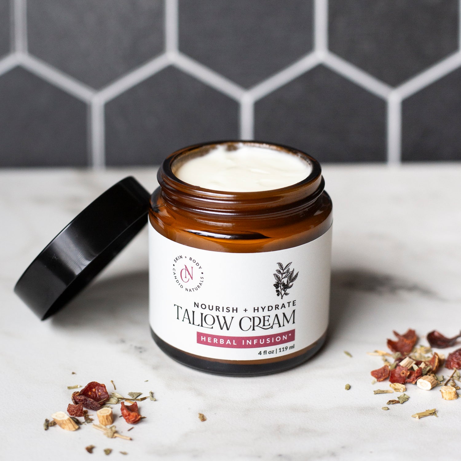 Herbal Infused Tallow Cream | Nourish, Calm &amp; Restore Naturally