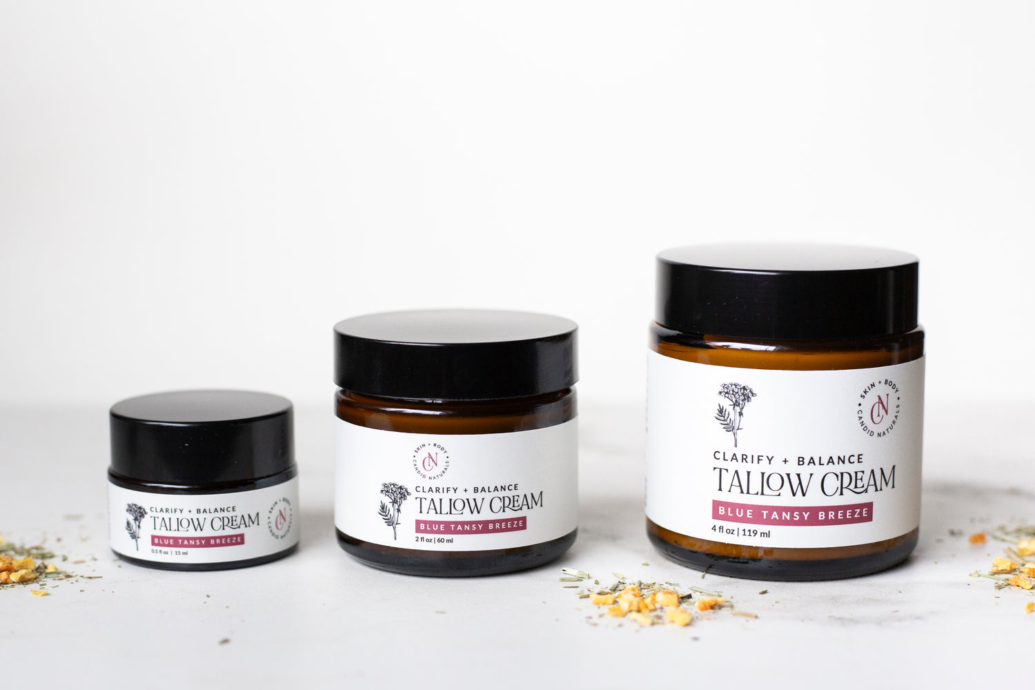 Blue Tansy Breeze Tallow Cream | Clarify + Balance