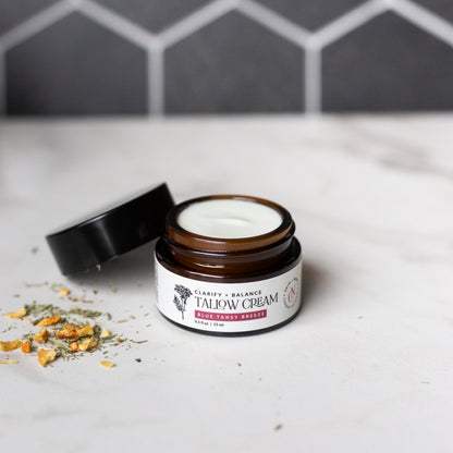 Blue Tansy Breeze Tallow Cream | Clarify + Balance