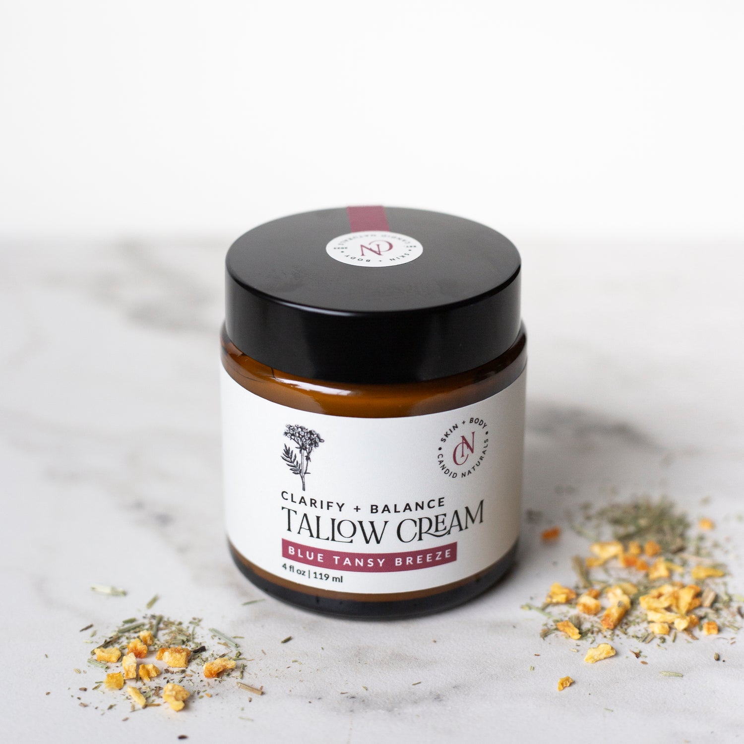 Blue Tansy Breeze Tallow Cream | Clarify + Balance