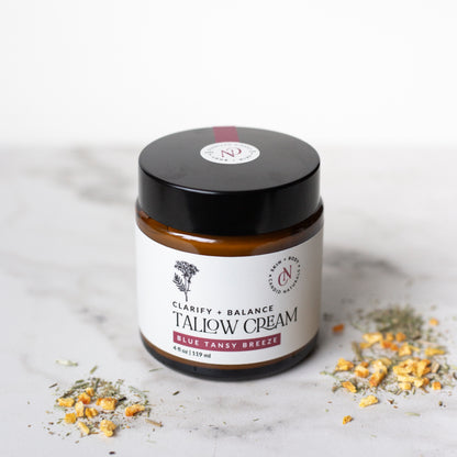 Blue Tansy Breeze Tallow Cream | Clarify + Balance