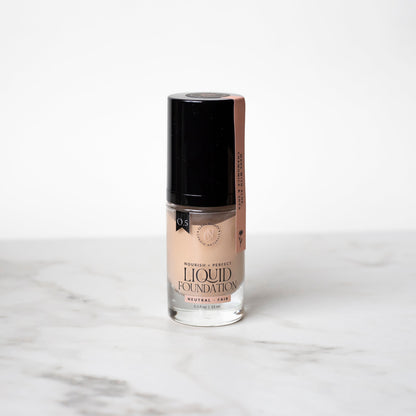 *Natural Liquid Foundation | Nourish + Perfect