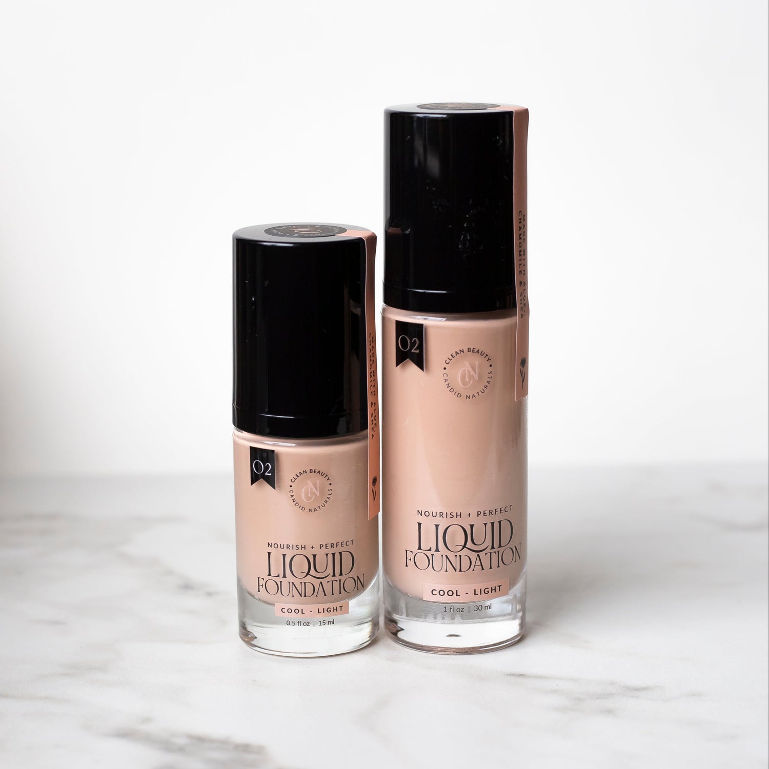 *Natural Liquid Foundation | Nourish + Perfect