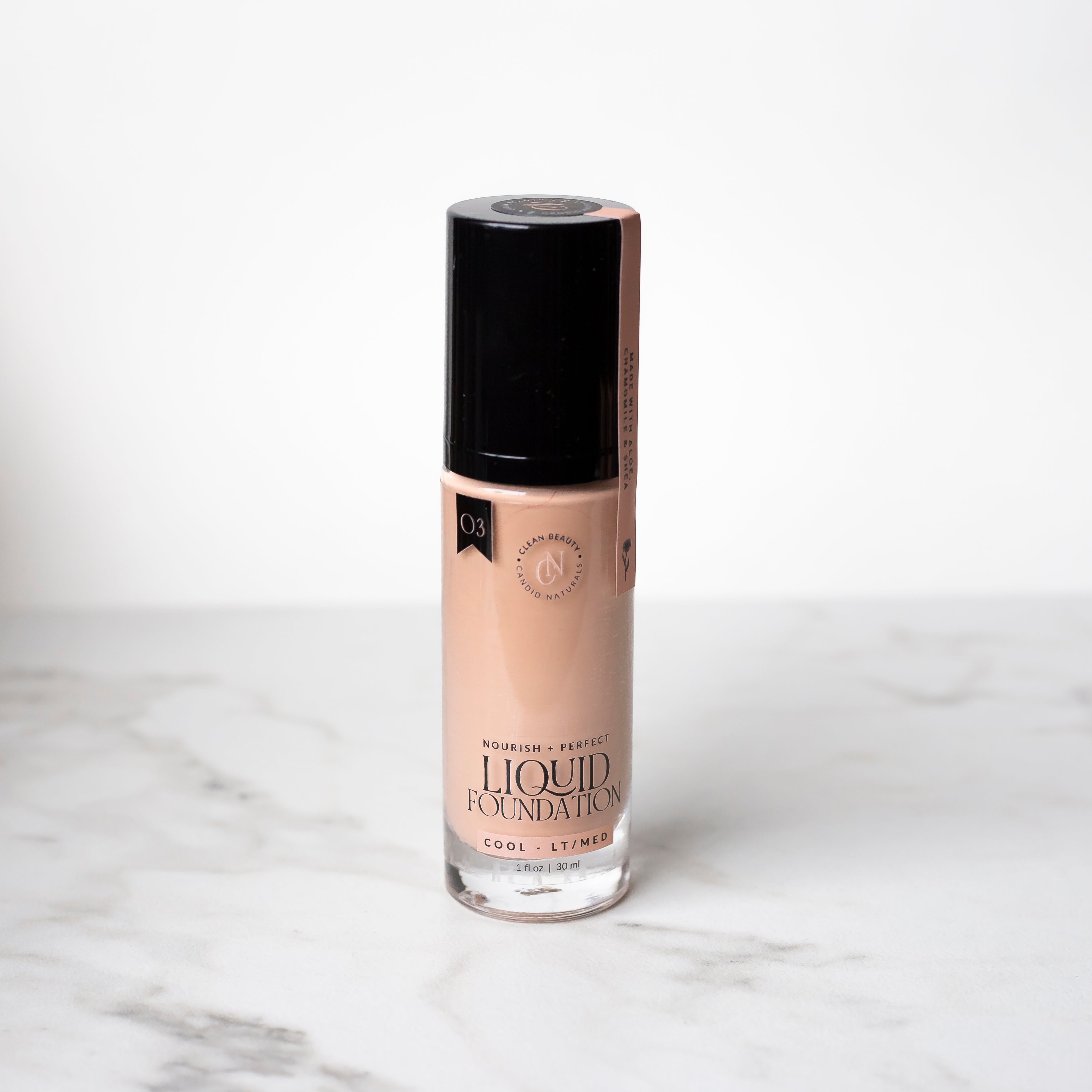 *Natural Liquid Foundation | Nourish + Perfect