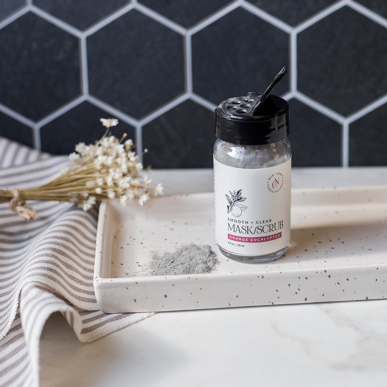 Orange Eucalyptus Mask/Scrub Powder | Smooth + Clear