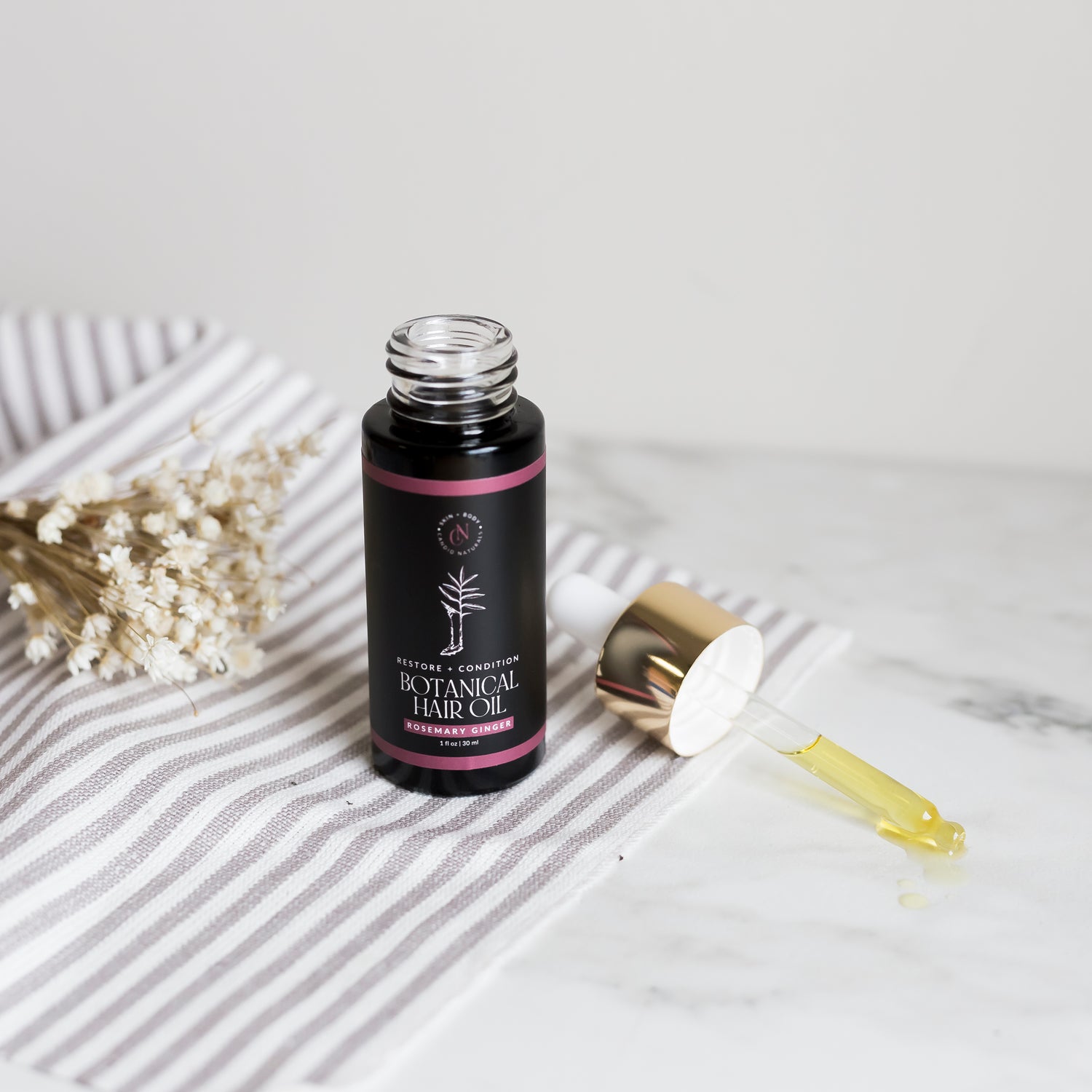 Botanical Hair Oil | Restore + Condition