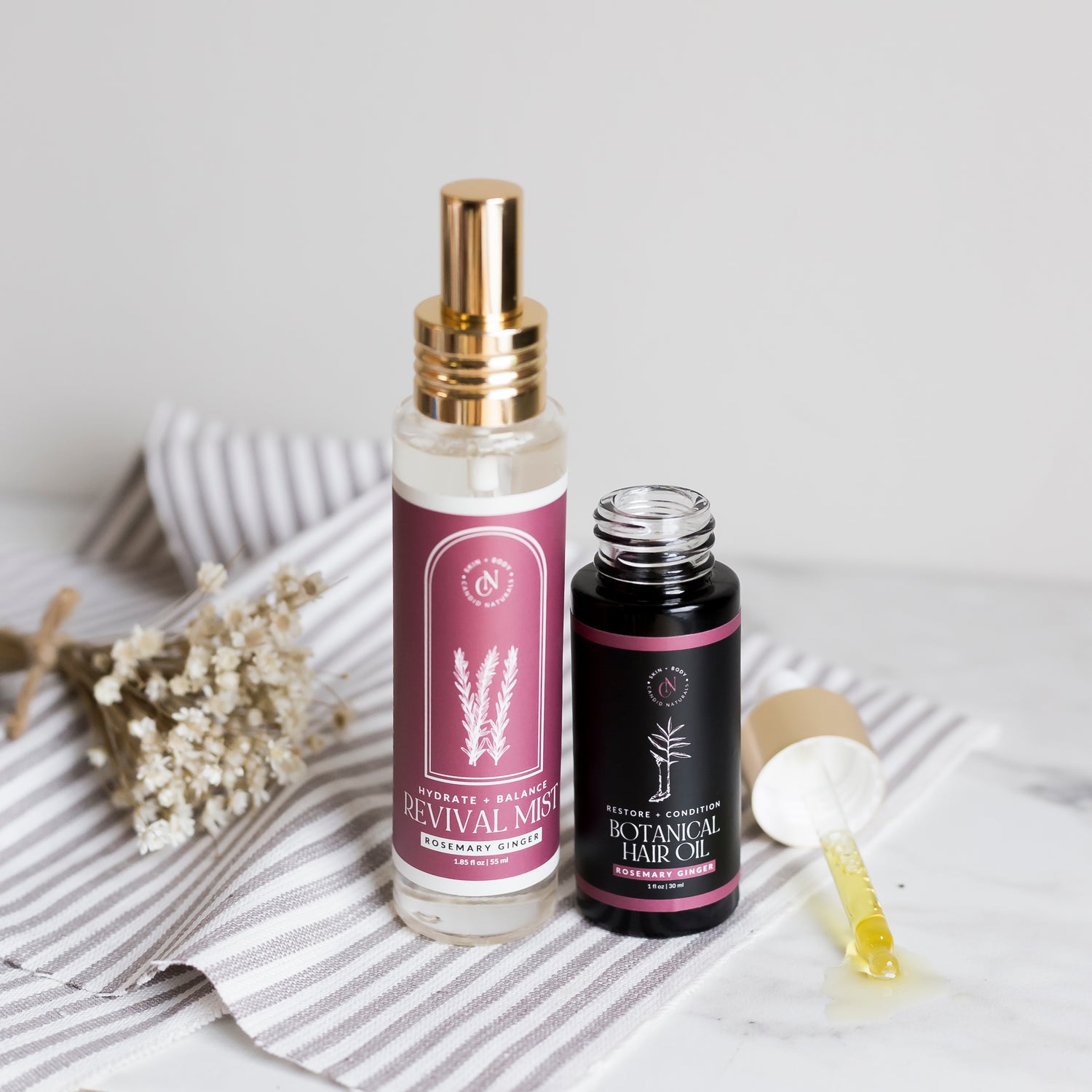 Botanical Hair Oil | Restore + Condition